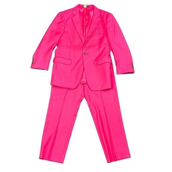 Men’s Formal Pink Suit Size XXS 32 - Picture 1 of 16